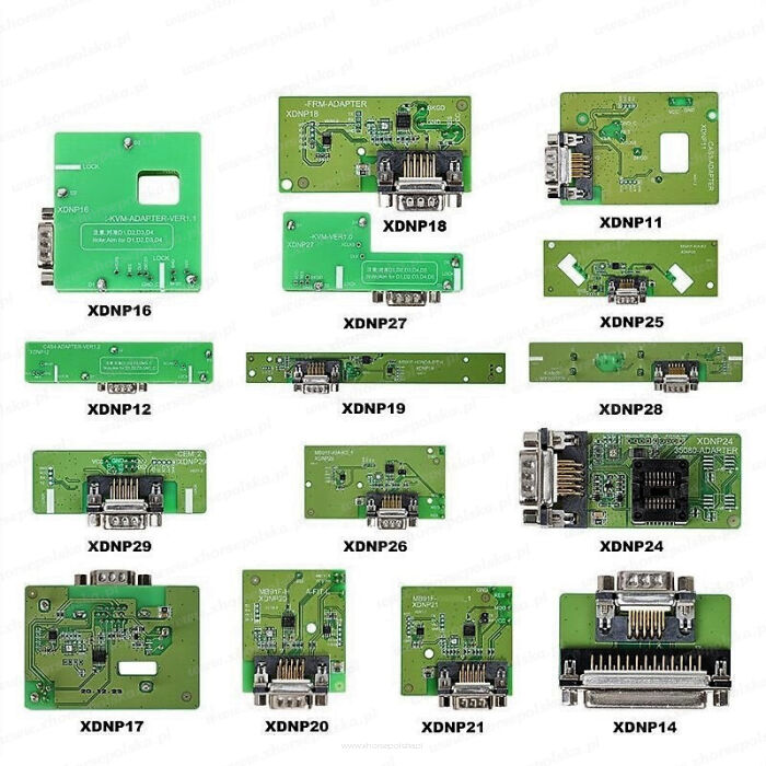 Adaptery do Keytool PLUS / MINI PROG