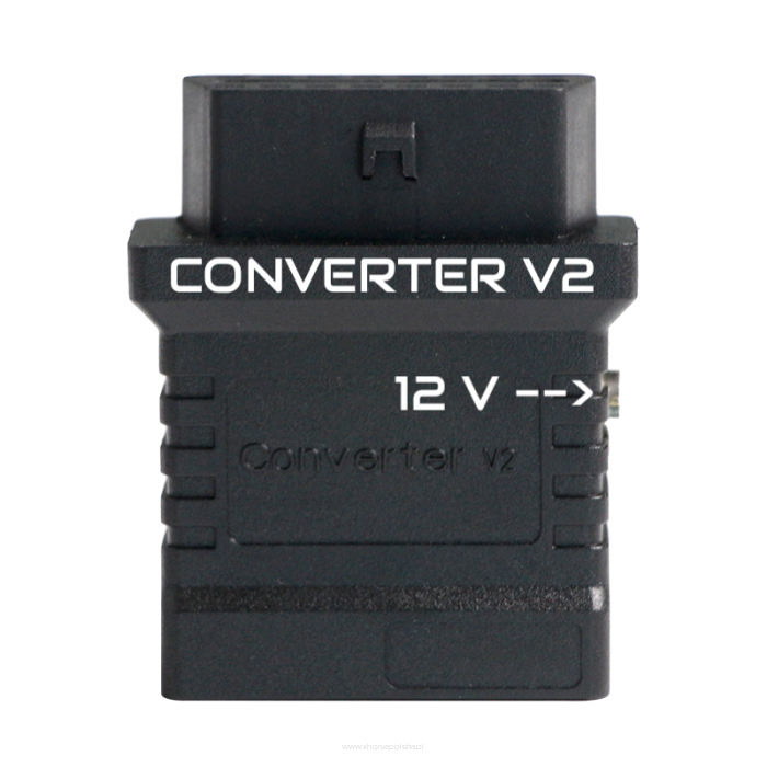 CONVERTER V2, Gniazdo OBD2-DB15, DC 12V