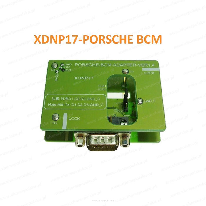 Adapter BCM-PORSCHE Keytool PLUS / MINI PROG