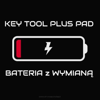 KEY TOOL PLUS PAD - bateria z wymianą