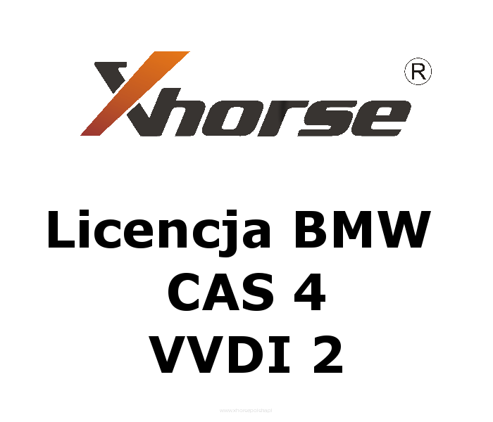 Licencja VVDI 2 - BMW CAS 4, CAS 4+ OBD2 