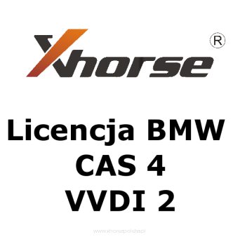 Licencja VVDI 2 - BMW CAS 4, CAS 4+ OBD2 