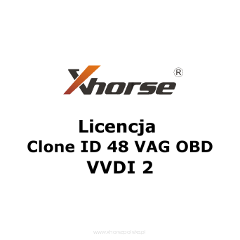 Licencja VVDI 2 - CLONE ID48 VAG OBD
