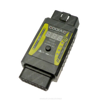 Adapter-Konwerter 24V do 12V-diagnostyka ciężarówek