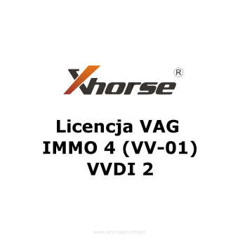 Licencja VVDI 2 - VAG IMMO 4